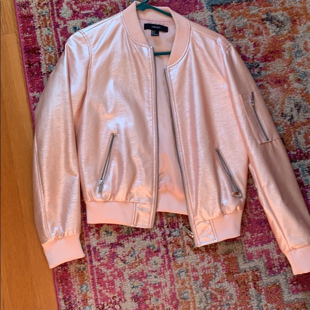 Pink Motorcycle jacket